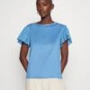 Mana - Basic T-Shirt - Azzurro