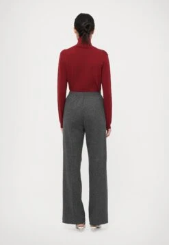 ZELMA - Trousers - Grigio Medio -The LBD Shop 5f3e7cc4735648378c4dfe74aa2aef01