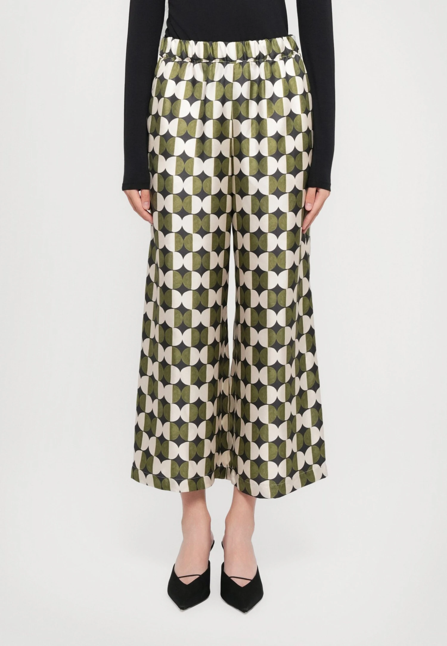 FIBBIA - Trousers - Nero 1 FIBBIA - Trousers - Nero