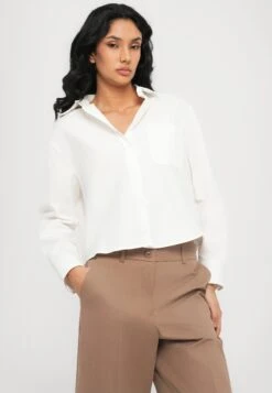 NUORO - Button-down Blouse - Bianco -The LBD Shop 612d87dd5dfa4c58b2b264f6396fc2a7