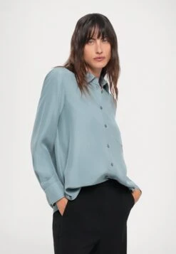 PAMIR - Button-down Blouse - Azzurro -The LBD Shop 623b24df855a450e8d161b17f8e08d43