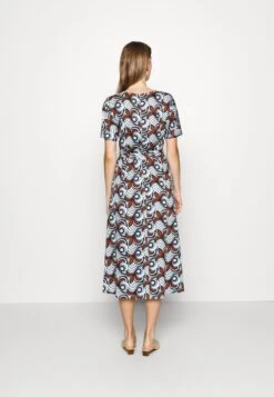 Papiro - Jersey Dress - Azzurro -The LBD Shop 62df324cd7654e6f8dea7259f8fec075