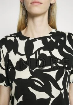 Cerchio - Print T-Shirt - Nero -The LBD Shop 669a0c720ba2467bb71c82b685b561e1