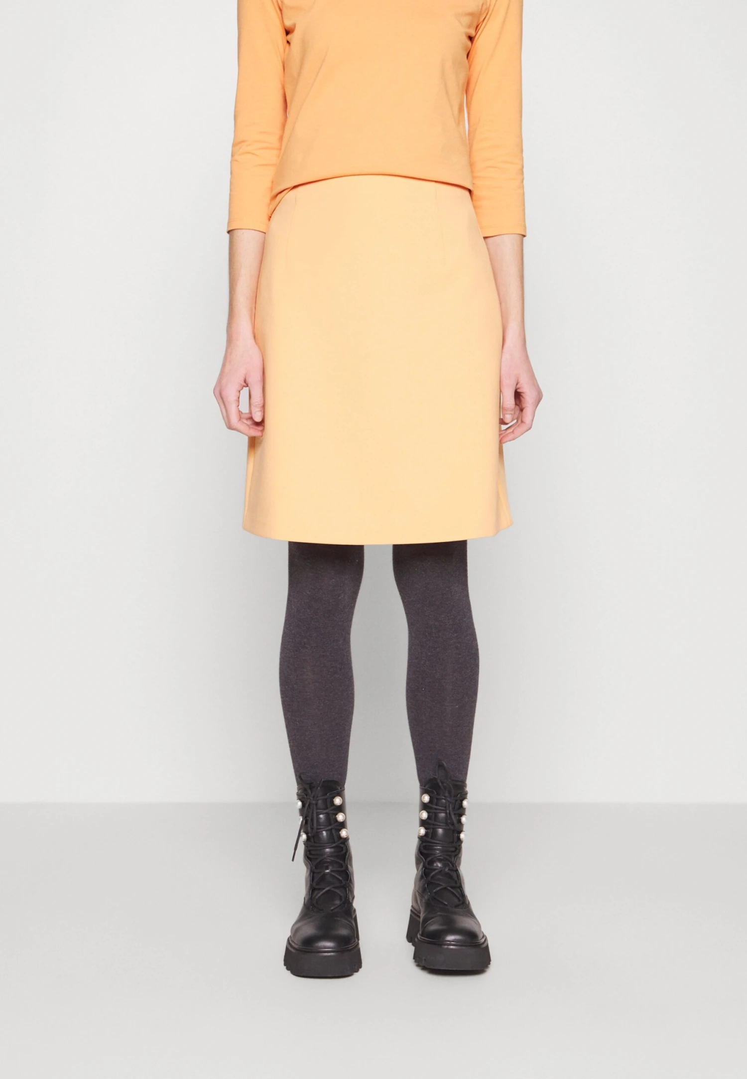 Cina - A-Line Skirt - Arancio 1 Cina - A-Line Skirt - Arancio