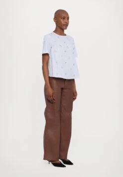 EDITTA - Print T-shirt - Light Blue -The LBD Shop 66fa39cfbe1343ea934be72b3939ac97