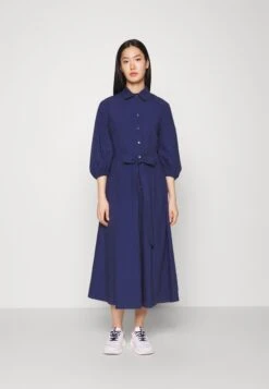 Abete - Shirt Dress - Blu Marino
