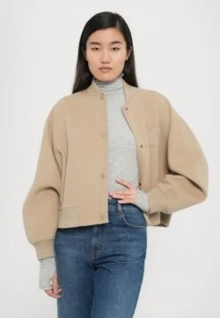 ZELANTE - Bomber Jacket - Cammello -The LBD Shop 6c318086df394351baa350d79d24a249