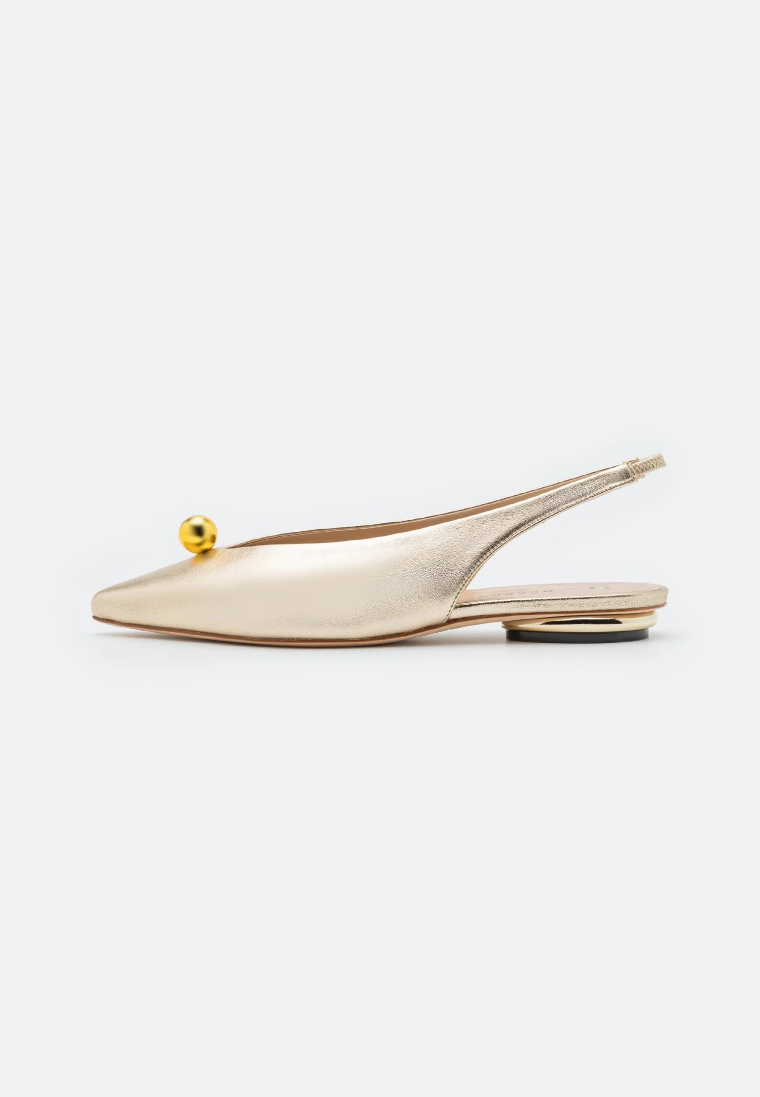 Ecuador - Slingback Ballet Pumps - Oro 2 Ecuador - Slingback Ballet Pumps - Oro - Image 2