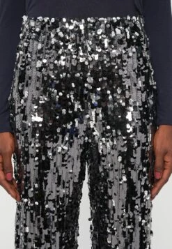 CABREO PANTALONE - Trousers - Nero -The LBD Shop 6c6a9da4105543bea65684b5d2b7f4fa