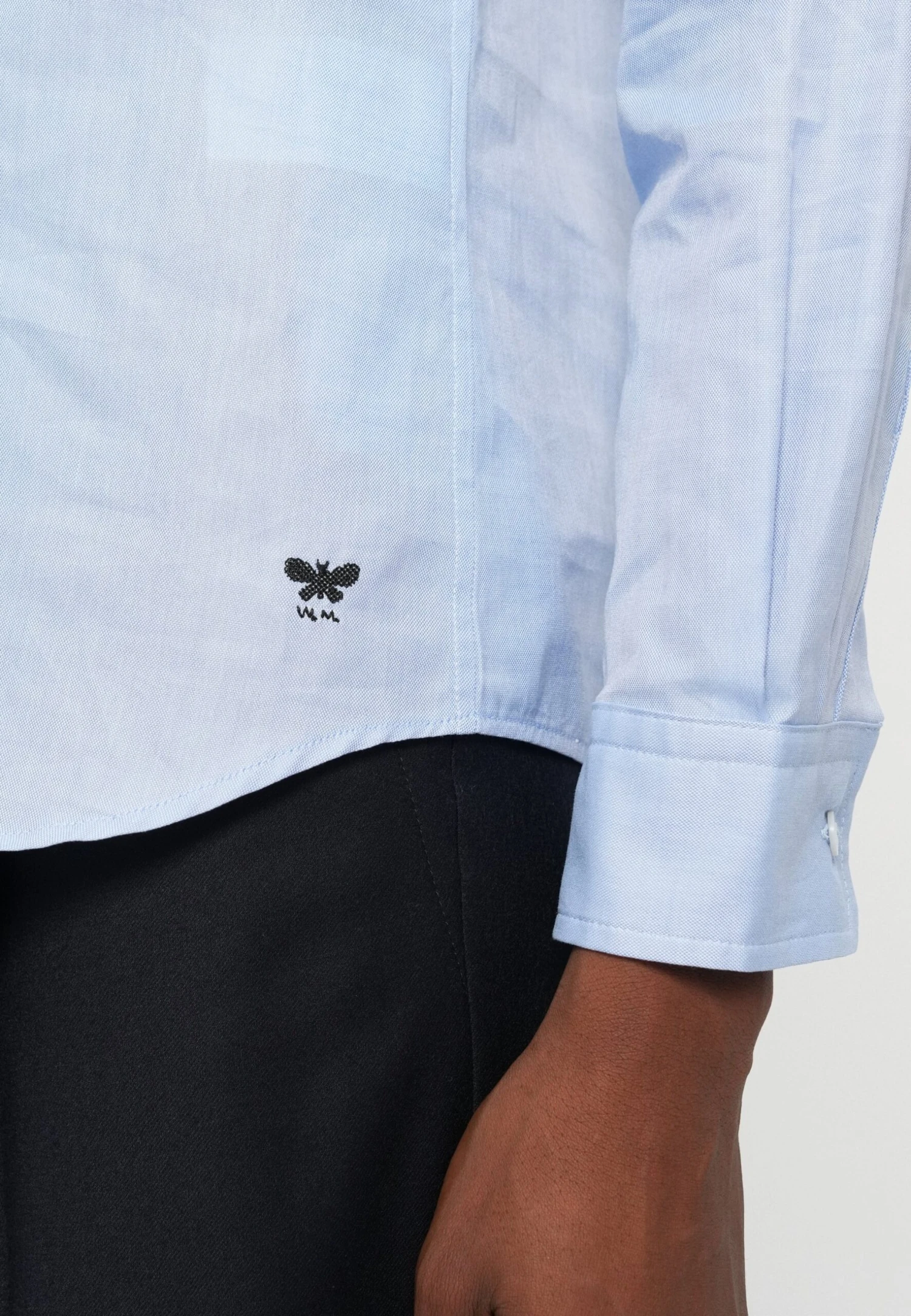 Button-down Blouse - Azzurro 7 Button-down Blouse - Azzurro - Image 7