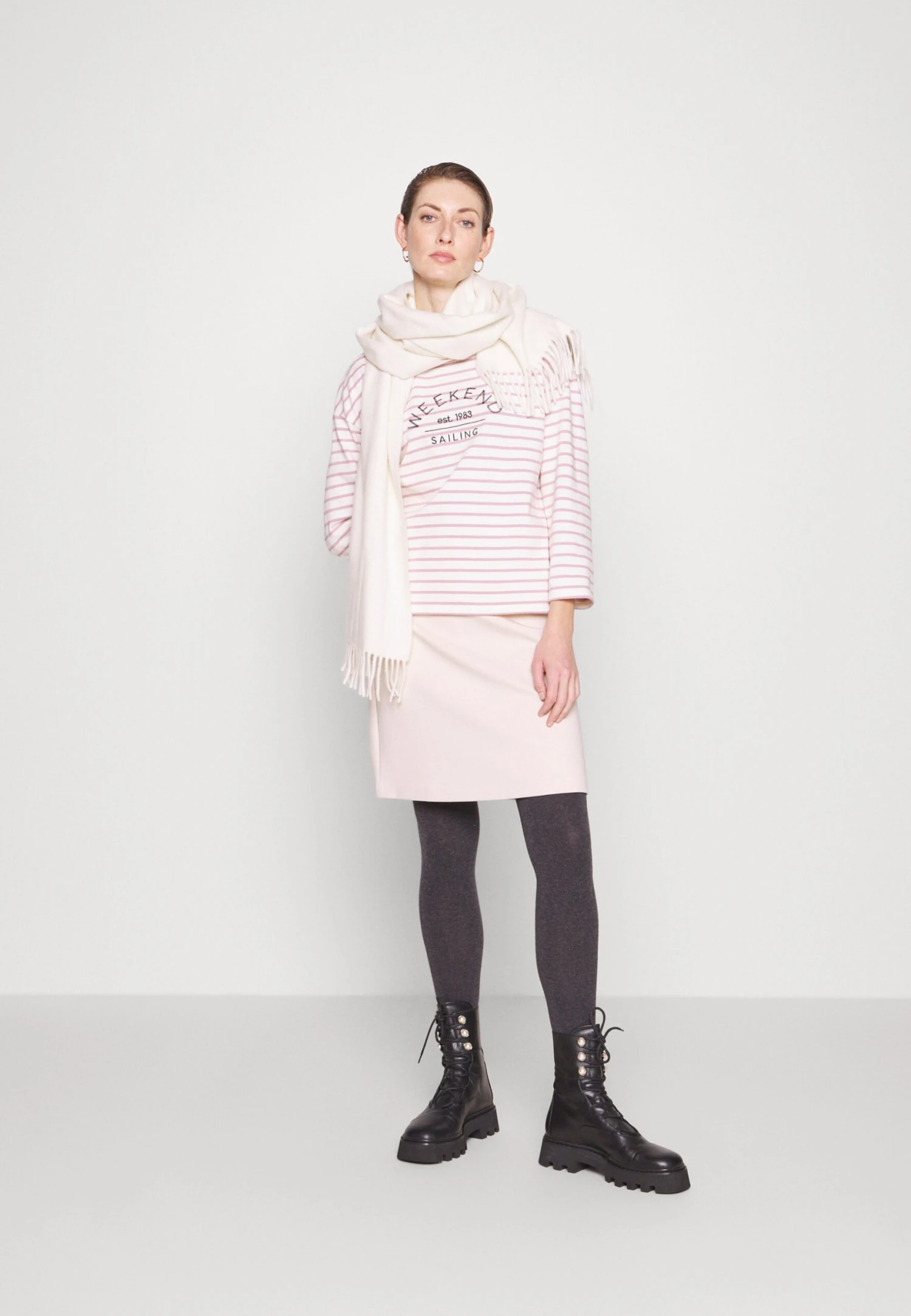 Cina - A-Line Skirt - Sabbia 2 Cina - A-Line Skirt - Sabbia - Image 2