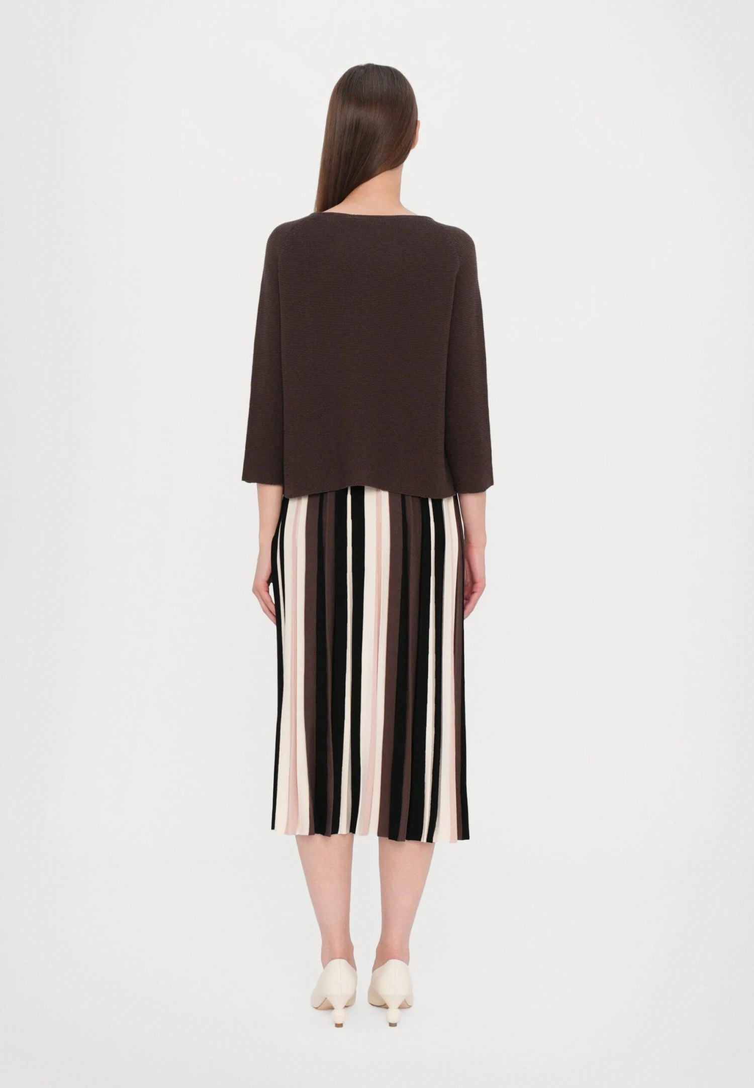 ADDOTTO - Jumper - Cioccolato 3 ADDOTTO - Jumper - Cioccolato - Image 3