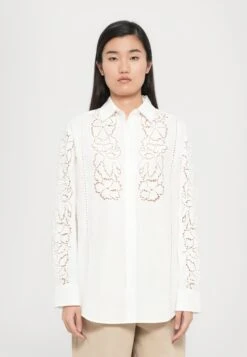 ELMI - Button-down Blouse - Bianco