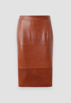 PAPAILE - Leather Skirt - Brown 12 PAPAILE - Leather Skirt - Brown -The LBD Shop 6efdaf40146a4d7b9d22a460f12dc6f0