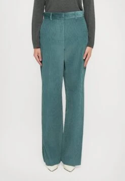 TANIA - Trousers - Petrolio