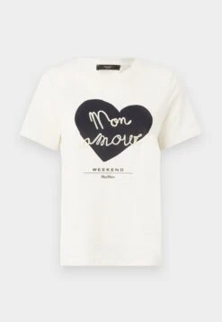 VELLO - Print T-shirt - White -The LBD Shop 6fccd9c6707a4343955bb0859bb11b47