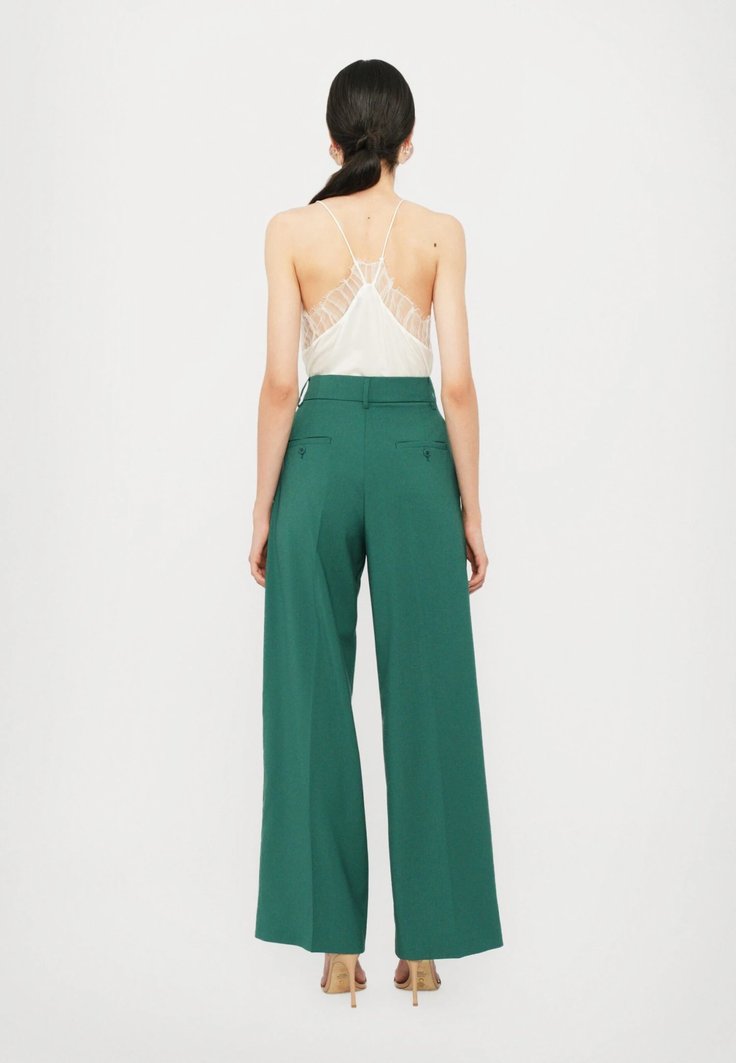 VISIVO - Trousers - Verde 3 VISIVO - Trousers - Verde - Image 3