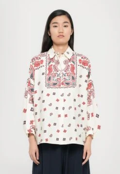 ADDA - Button-down Blouse - Bianco Avorio