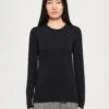 MULTIE - Long Sleeved Top - Nero