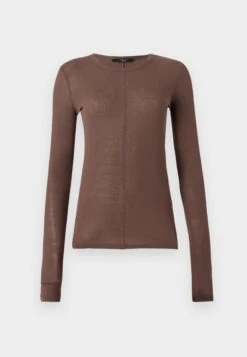 VINCITA - Long Sleeved Top - Cioccolato -The LBD Shop 7204587446704a7f9d0e8c2015e6baf3