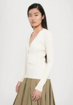 GABRIEL - Cardigan - Bianco Avorio -The LBD Shop 73d0e3c85792403fb7d88f784a9f3f67