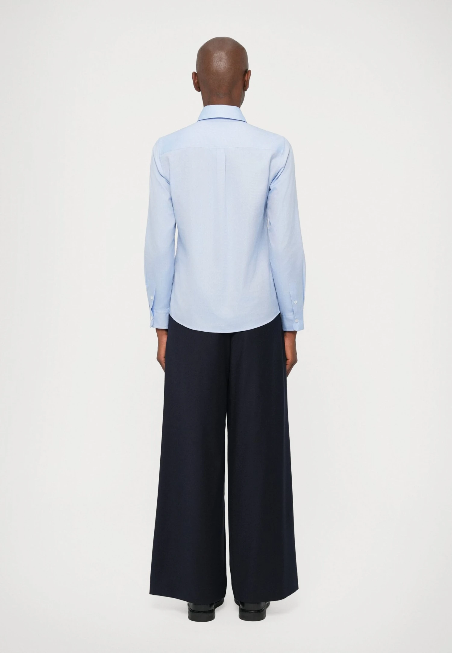Button-down Blouse - Azzurro 3 Button-down Blouse - Azzurro - Image 3