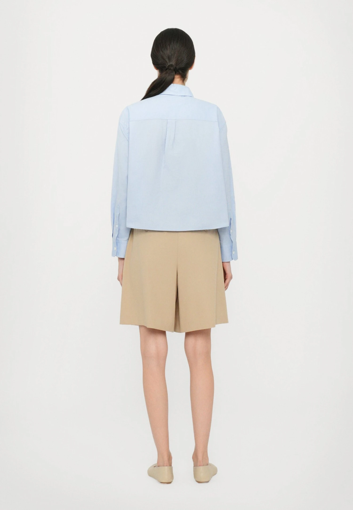 NUORO - Button-down Blouse - Azzurro 3 NUORO - Button-down Blouse - Azzurro - Image 3