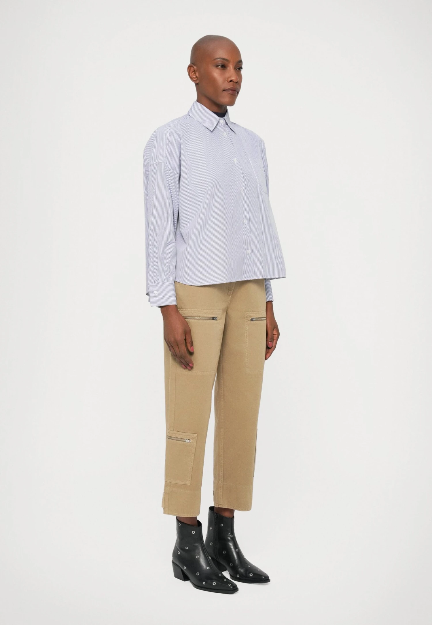 ARTURO - Button-down Blouse - Blu 4 ARTURO - Button-down Blouse - Blu - Image 4