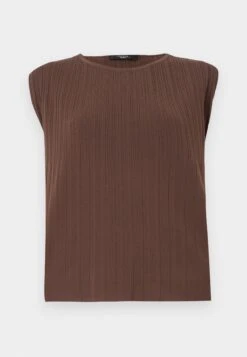 ANTIOPE - Top - Cioccolato -The LBD Shop 7a90cef8e5c14c49ad556885ca9cb9ea