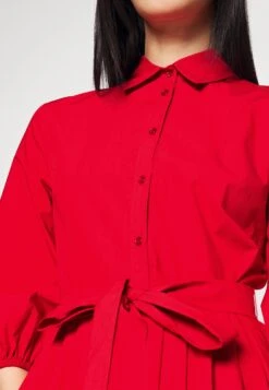 Abete - Shirt Dress - Rosso 13 Abete - Shirt Dress - Rosso -The LBD Shop 7be0a0849cd24749bd355716342157c9