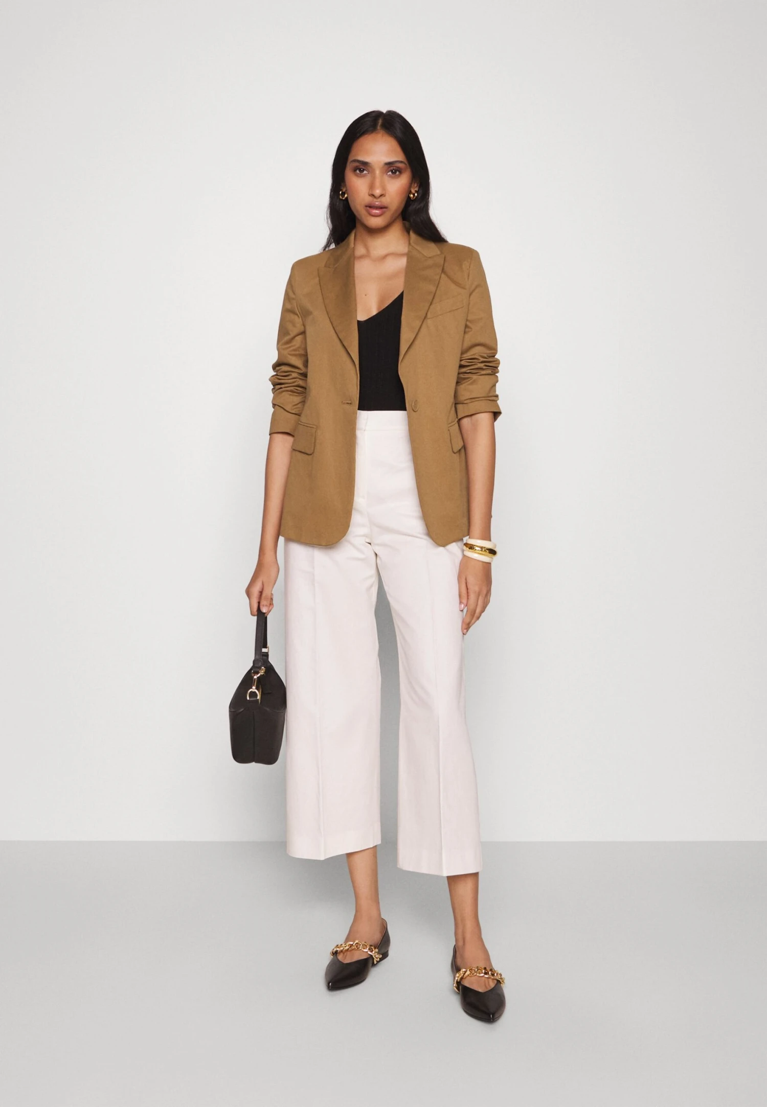 Gelosia - Blazer - Cuoio 2 Gelosia - Blazer - Cuoio - Image 2