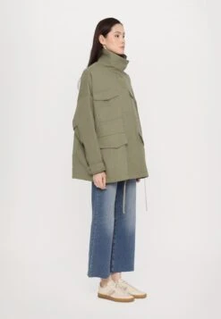 BASTIA - Summer Jacket - Sage Green -The LBD Shop 80d82d43331943ef89dfe1e6fb493a8b