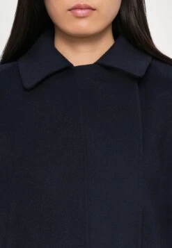 CARELLA - Classic Coat - Blu -The LBD Shop 80e088e79dc94db19424a0fde9f94b1f