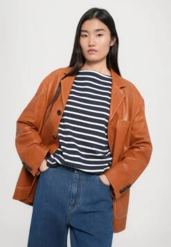 CAMPALE - Long Sleeved Top - Blu Marino -The LBD Shop 816ce214ce8f427fa3ea610b0a3ac146