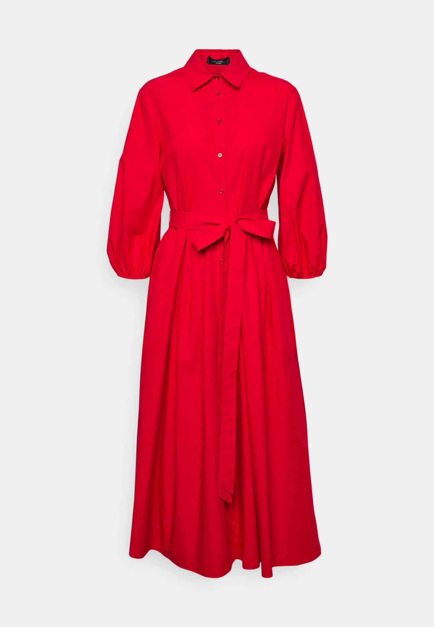 Abete - Shirt Dress - Rosso 6 Abete - Shirt Dress - Rosso - Image 6
