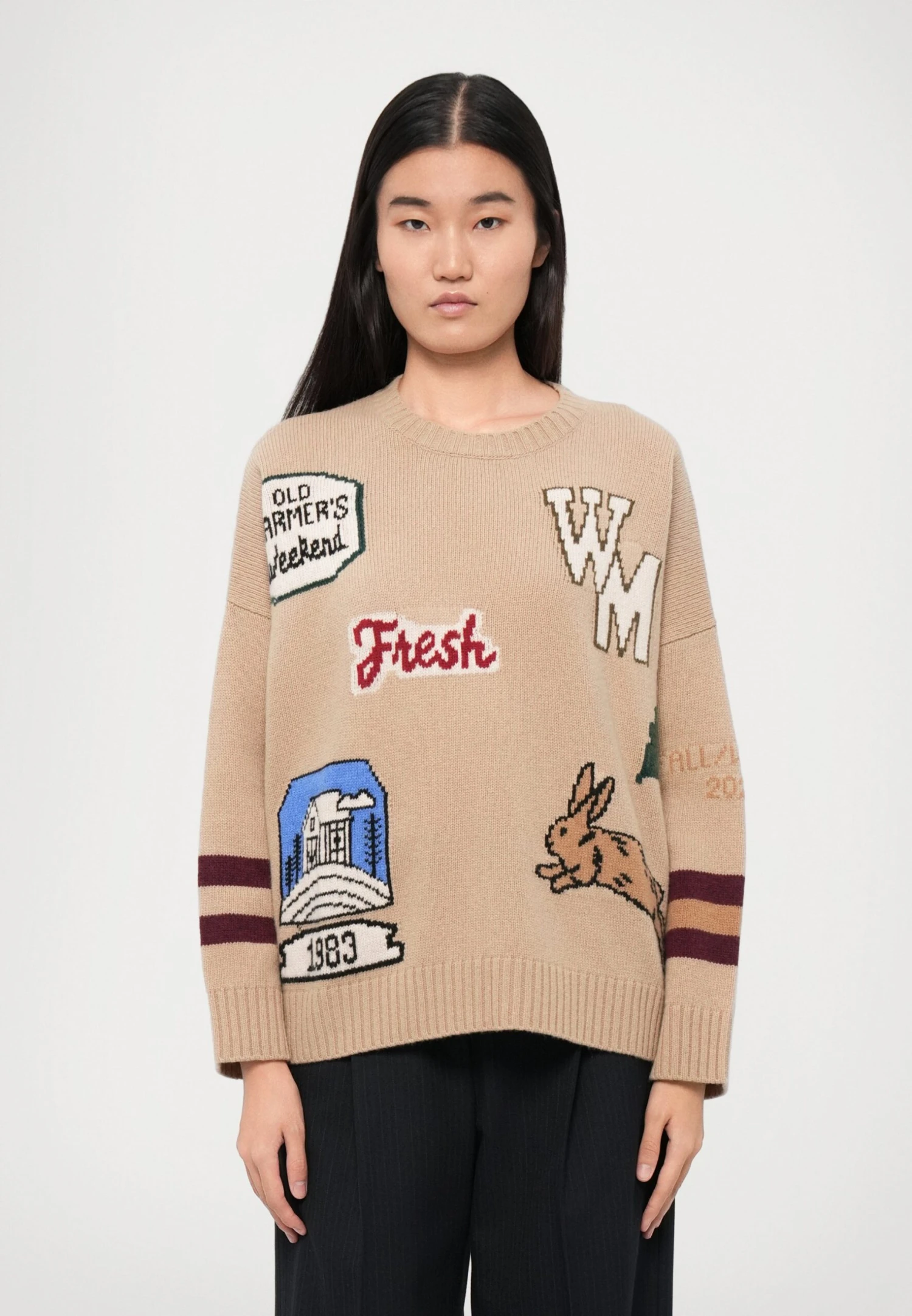 PAVIDI - Jumper - Beige 1 PAVIDI - Jumper - Beige