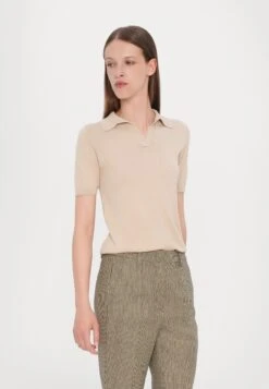 RONCOLO - Polo Shirt - Beige 12 RONCOLO - Polo Shirt - Beige -The LBD Shop 849c1fd0e29d4ab3804a9965ec3b38ba