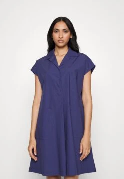 Benny - Shirt Dress - Blu Marino