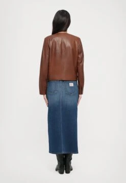 Leather Jacket - Cuoio 9 Leather Jacket - Cuoio -The LBD Shop 87fb37f6793f4c49a3bdfec1c204598c