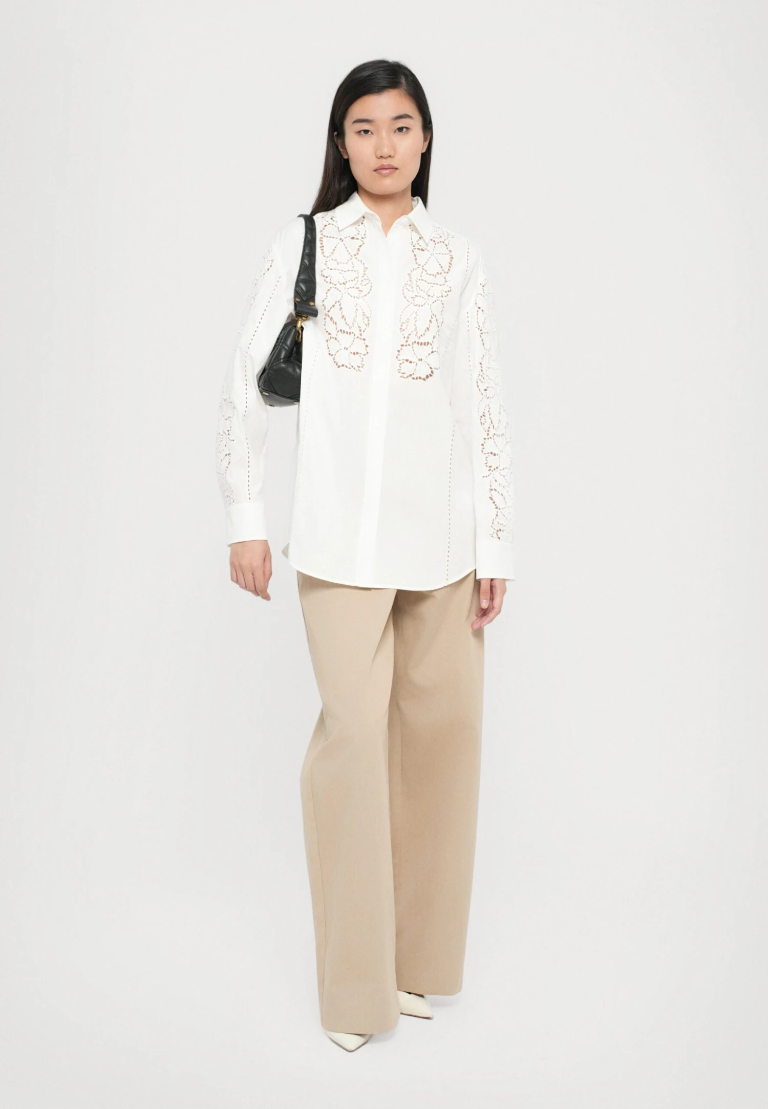 ELMI - Button-down Blouse - Bianco 2 ELMI - Button-down Blouse - Bianco - Image 2