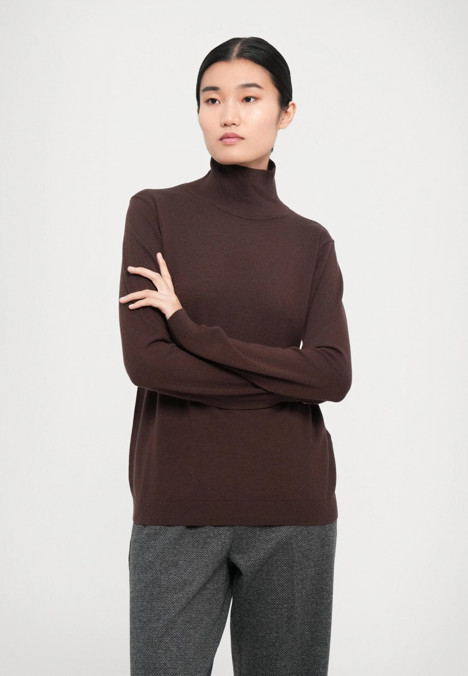 KIKU - Jumper - Cioccolato 5 KIKU - Jumper - Cioccolato - Image 5