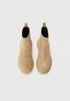 GENEPI - Classic Ankle Boots - Beige -The LBD Shop 8bfeda2e6ffc43248ecc32c1155fe702