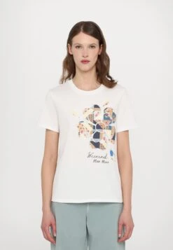VELLO - Print T-shirt - White