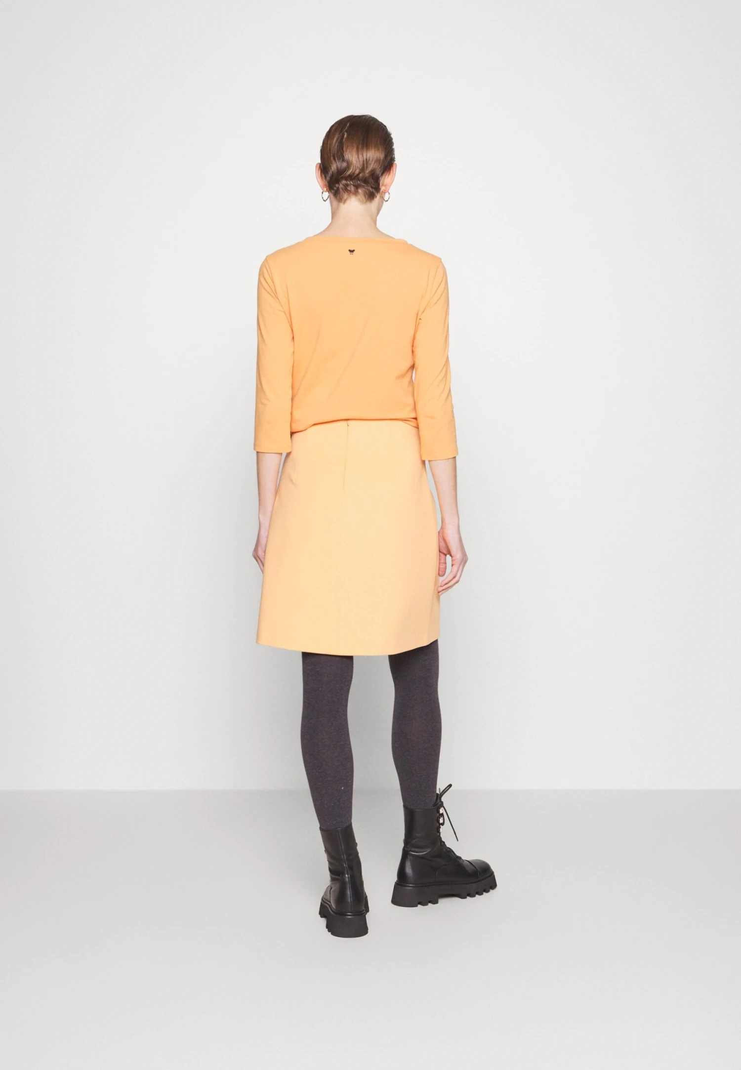 Cina - A-Line Skirt - Arancio 3 Cina - A-Line Skirt - Arancio - Image 3