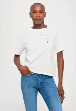 ACLINE - Print T-shirt - Bianco -The LBD Shop 8fa7a91351d84ef0bd090e3c2f92c6fa