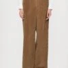 TANIA - Trousers - Nocciola