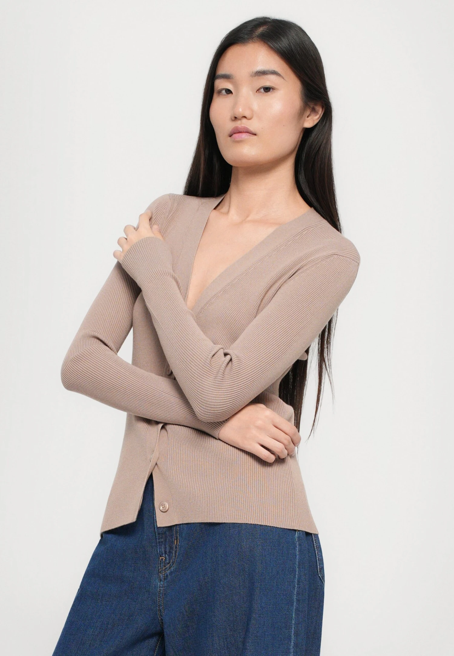 GABRIEL - Cardigan - Marron Glace 5 GABRIEL - Cardigan - Marron Glace - Image 5