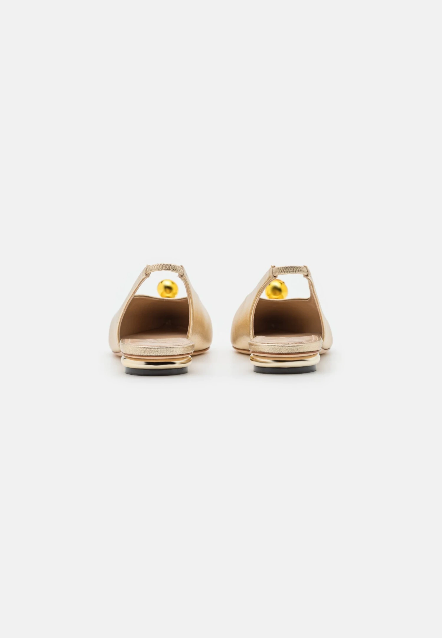 Ecuador - Slingback Ballet Pumps - Oro 4 Ecuador - Slingback Ballet Pumps - Oro - Image 4