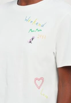 ACLINE - Print T-shirt - Bianco -The LBD Shop 931d51c9f5b2472093323b3ed15878ea