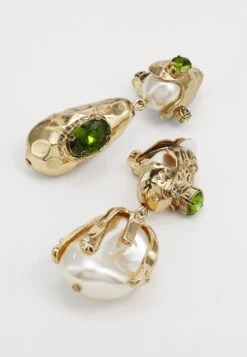 BAIRO - Earrings - Verde, Gold-coloured -The LBD Shop 94117889cfd447beb2d6af980c43f8d7